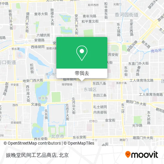 娱晚堂民间工艺品商店地图
