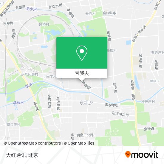 大红通讯地图