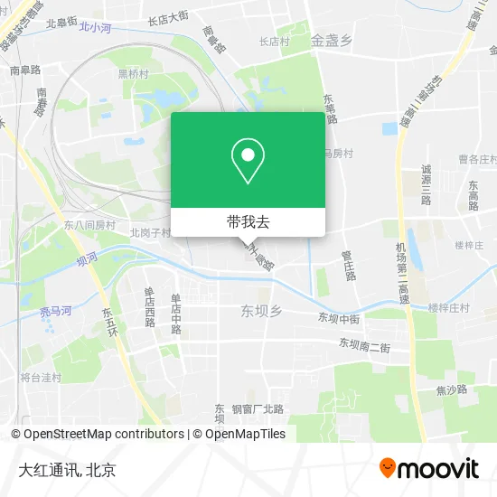 大红通讯地图
