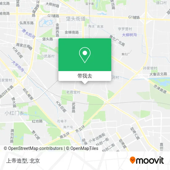 上帝造型地图