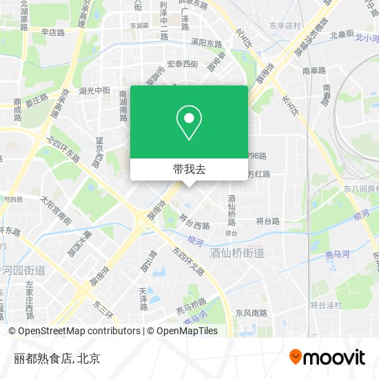 丽都熟食店地图