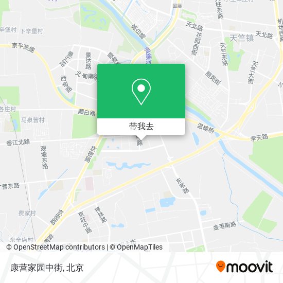 康营家园中街地图