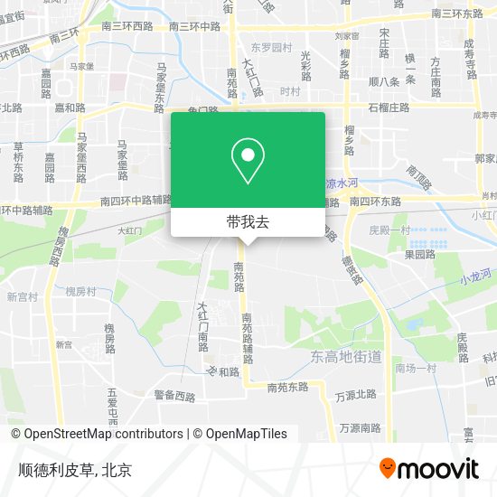 顺德利皮草地图