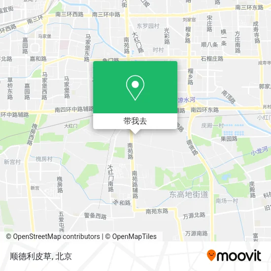 顺德利皮草地图