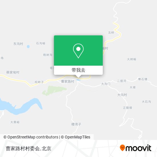 曹家路村村委会地图