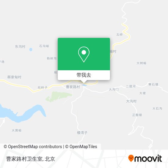 曹家路村卫生室地图