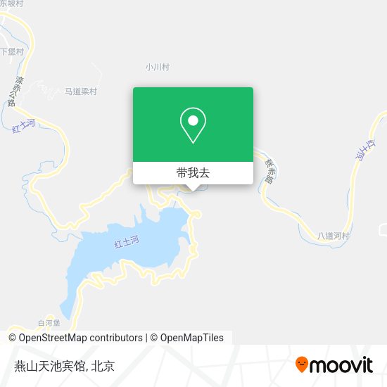 燕山天池宾馆地图