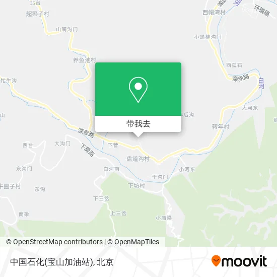 中国石化(宝山加油站)地图