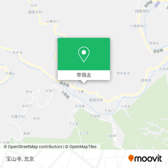 宝山寺地图