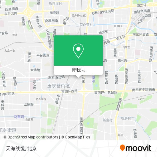 天海线缆地图