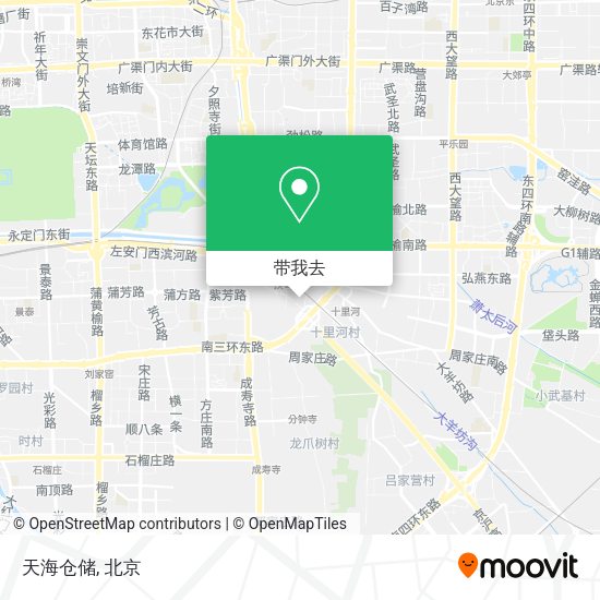 天海仓储地图