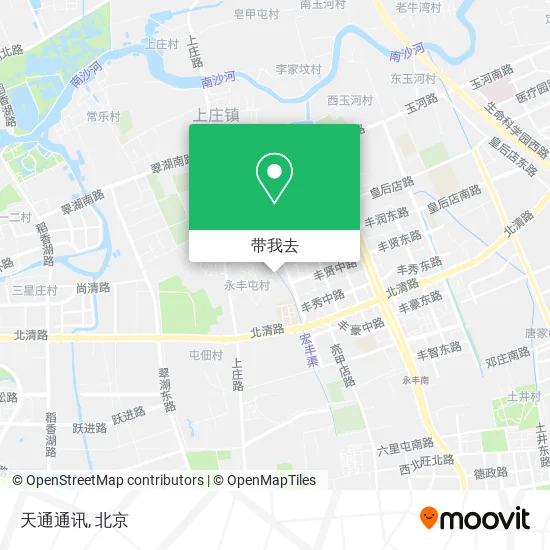 天通通讯地图