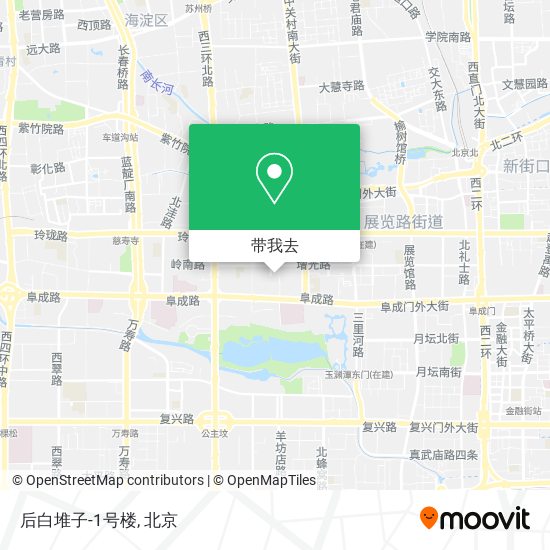 后白堆子-1号楼地图