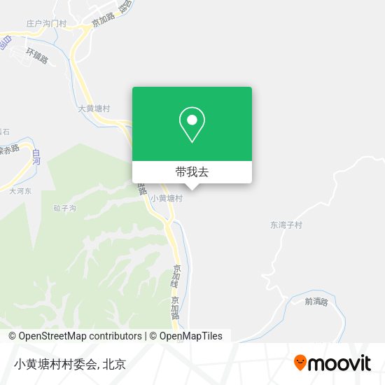 小黄塘村村委会地图