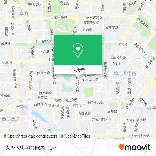 安外大街50号院丙地图