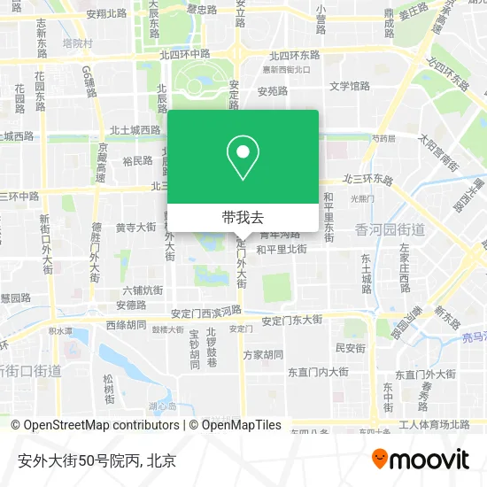 安外大街50号院丙地图