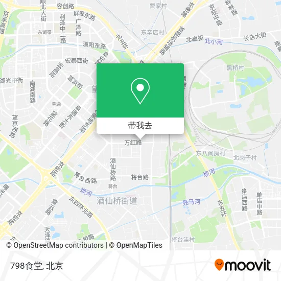 798食堂地图