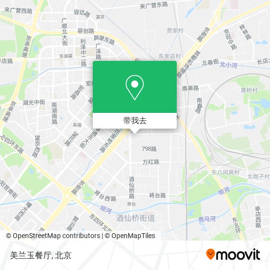 美兰玉餐厅地图
