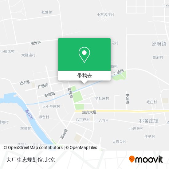 大厂生态规划馆地图