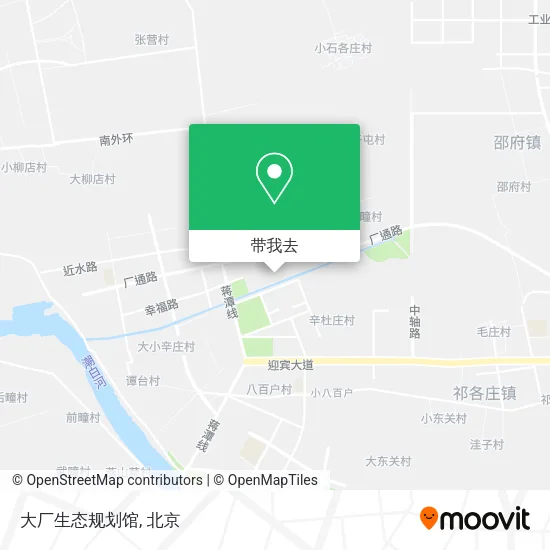 大厂生态规划馆地图
