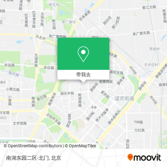 南湖东园二区-北门地图
