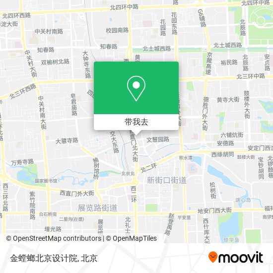 金螳螂北京设计院地图