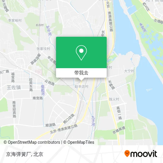 京海弹簧厂地图