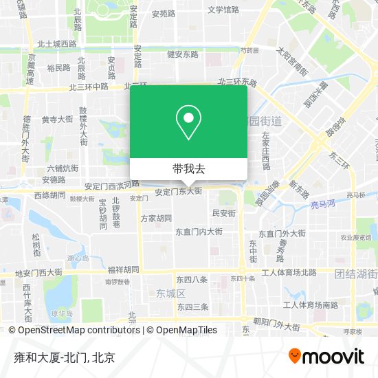雍和大厦-北门地图