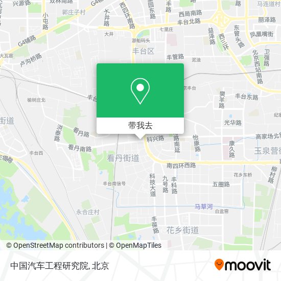 中国汽车工程研究院地图