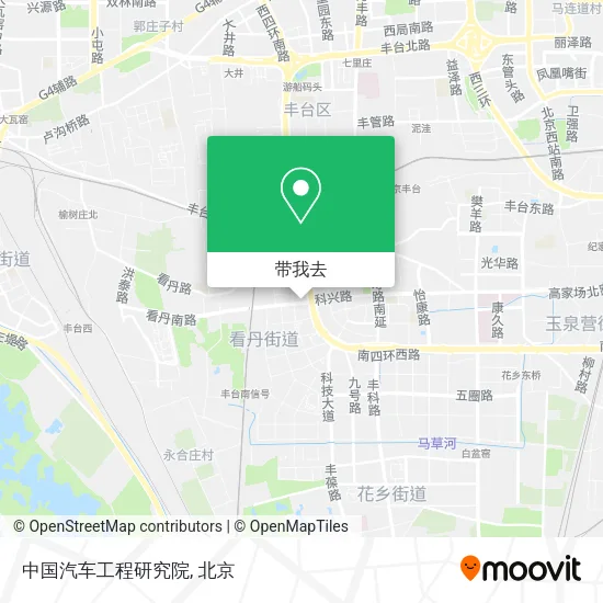 中国汽车工程研究院地图