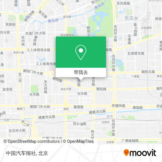 中国汽车报社地图