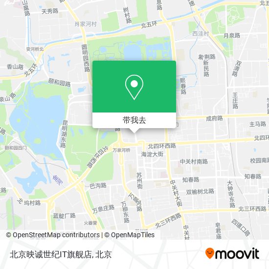 北京映诚世纪IT旗舰店地图