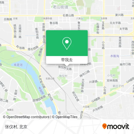 张仪村地图