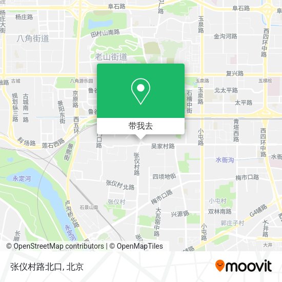 张仪村路北口地图
