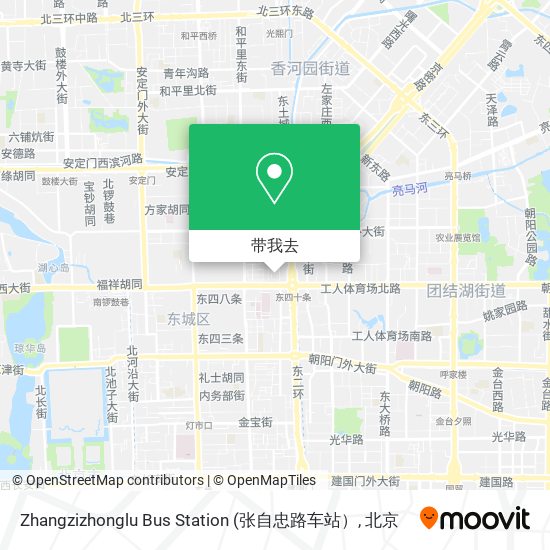 Zhangzizhonglu Bus Station地图