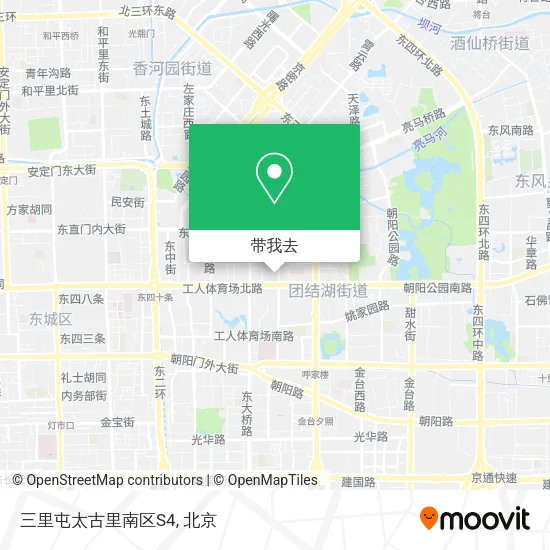 三里屯太古里南区S4地图