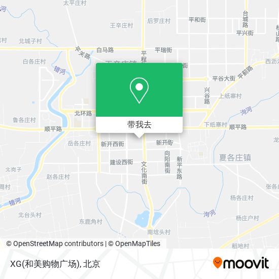 XG(和美购物广场)地图