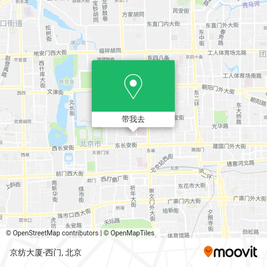 京纺大厦-西门地图