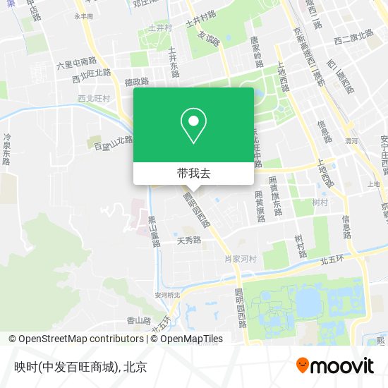 映时(中发百旺商城)地图