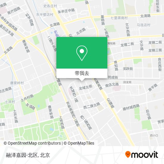 融泽嘉园-北区地图