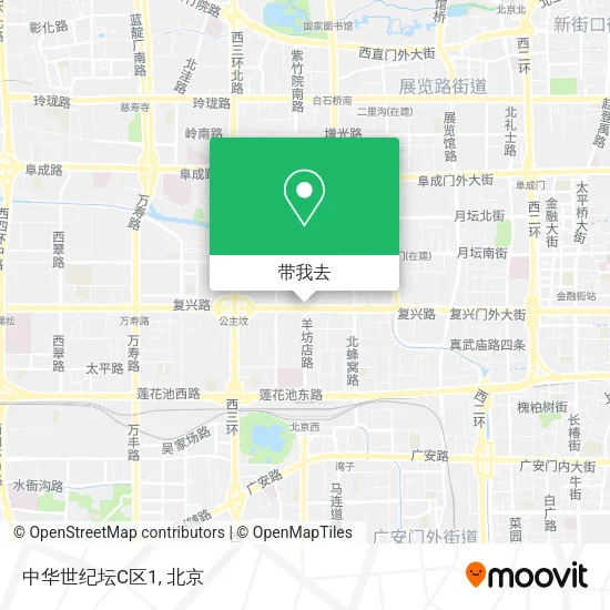 中华世纪坛C区1地图