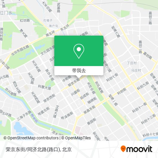 荣京东街/同济北路(路口)地图