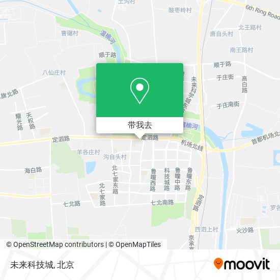 未来科技城地图