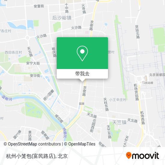 杭州小笼包(富民路店)地图