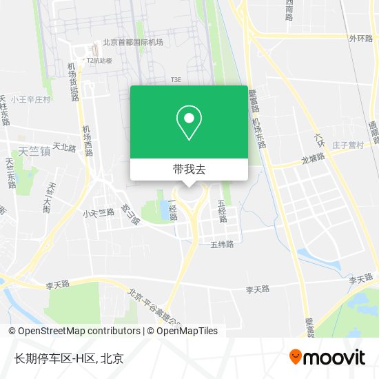 长期停车区-H区地图