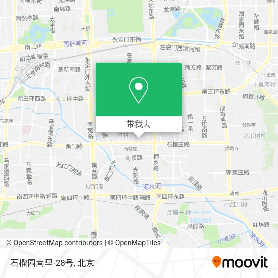 石榴园南里-28号地图