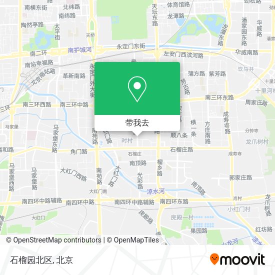 石榴园北区地图