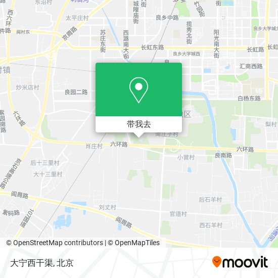 大宁西干渠地图