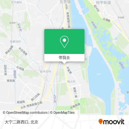 大宁二路西口地图