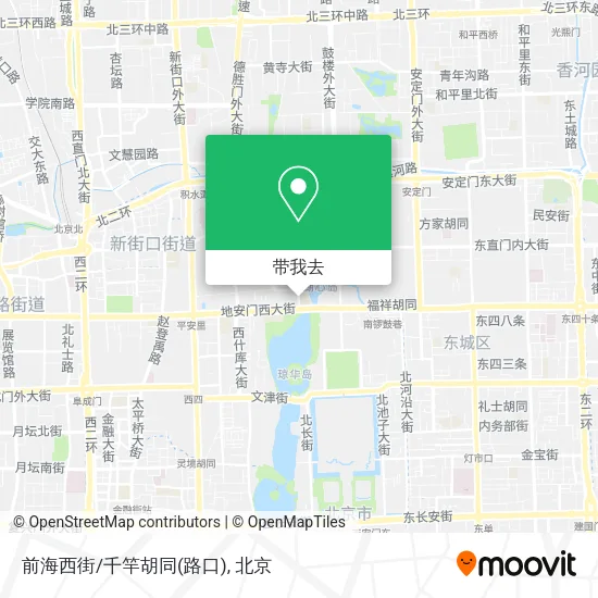 前海西街/千竿胡同(路口)地图